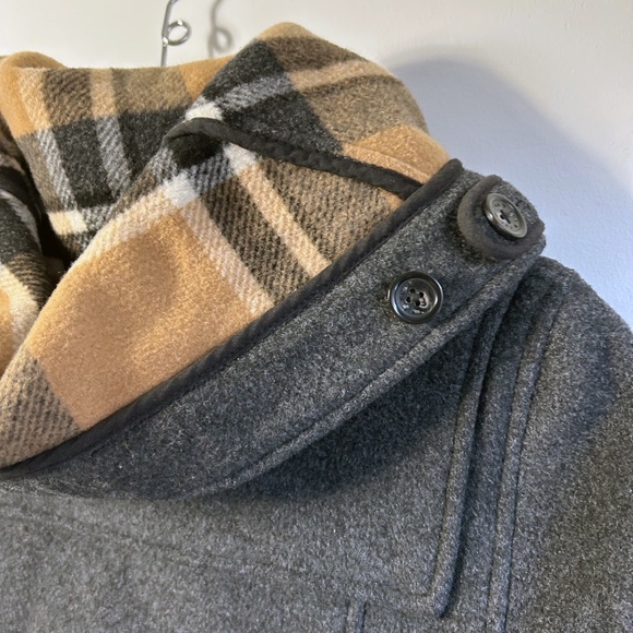 Aritzia TNA Charcoal Grey Wool Duffel Coat Size XS - Picture 8 of 12